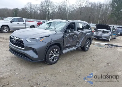 2022 Toyota Highlander Xle from USA, damaged, VIN 5TDHZRAH6NS137790